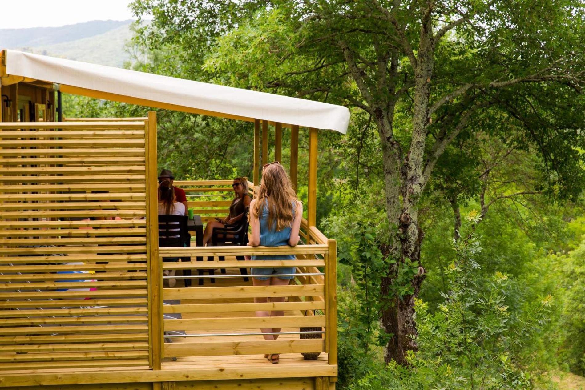 Camping La Chapouliere Ruoms Eksteriør billede