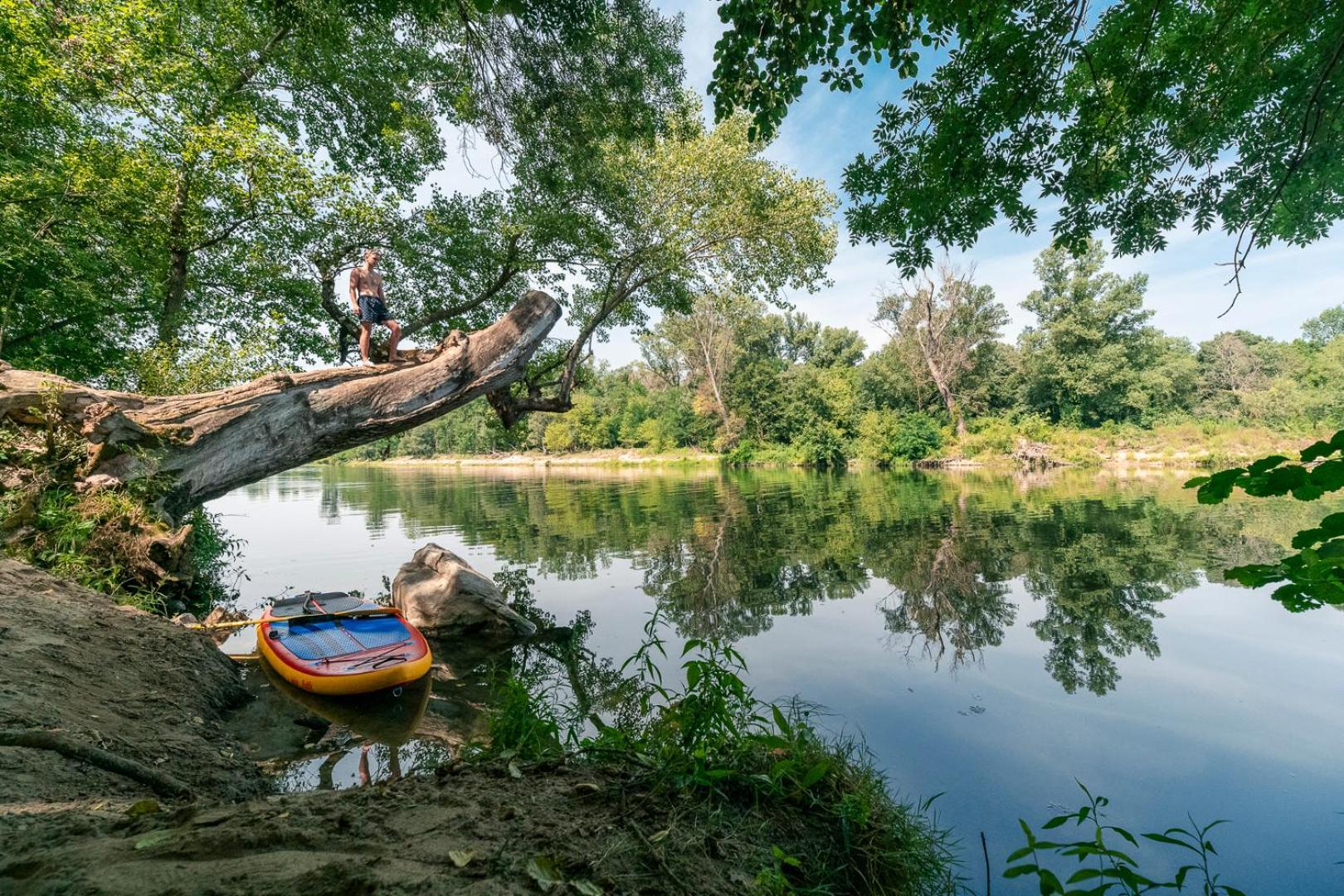 Camping La Chapouliere Ruoms Eksteriør billede