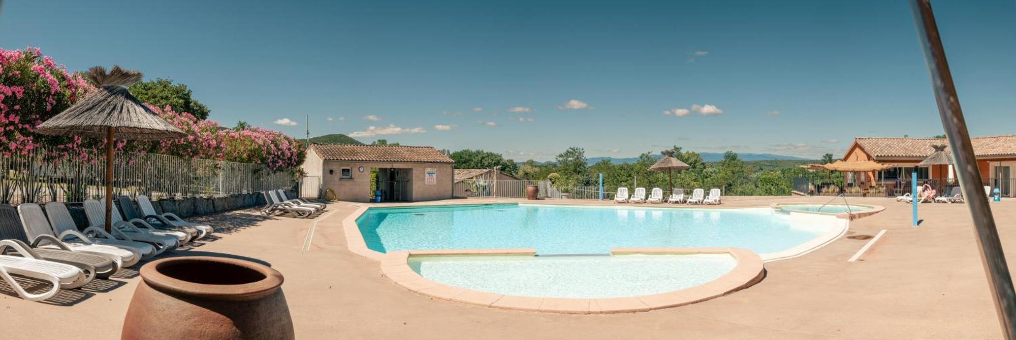 Camping La Chapouliere Ruoms Eksteriør billede